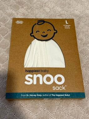 Happiest Baby Snoo Sleep Sack in Cream - Large